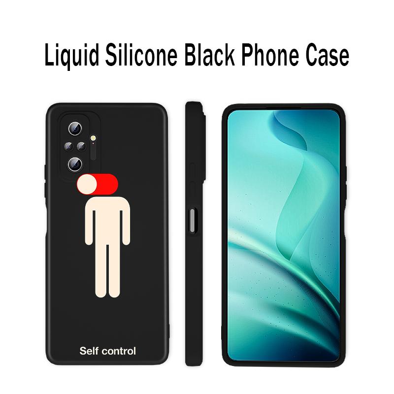 Sign Icon For Xiaomi Redmi Note 11 10 10S 10T 9 9S 9T 8 8T 7 7S 6 5 Pro Max Plus 5G Liquid Silicone Phone Case