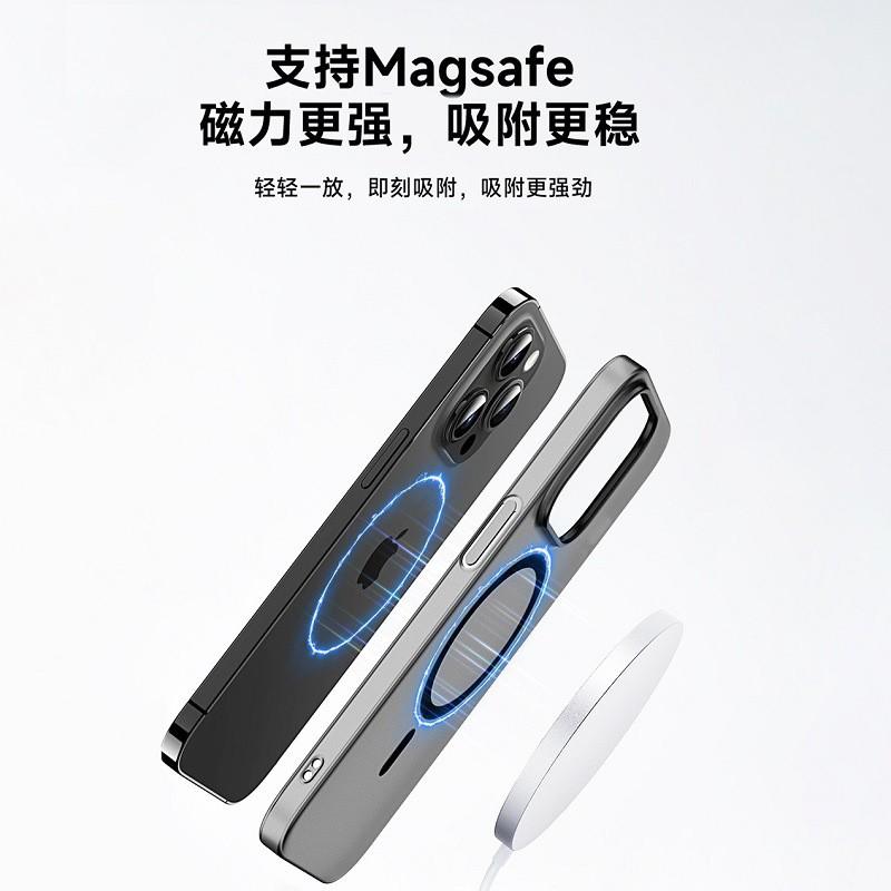 Phone Case IPhone 15 Pro 14 Max Ultra Thin Clear Matte With Magsafe