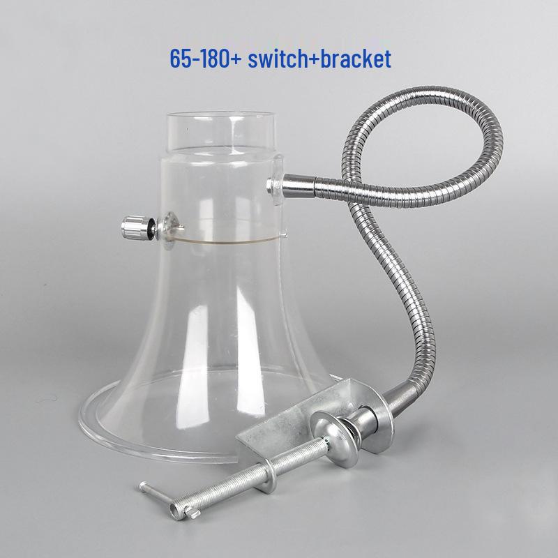 Konektor ústí digestoře pro odsávání pájecích výparů - Dostupné ve velikostech 2,5, 3 a 4 palce