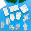 Efficient Food Grade Silicones Cake Decors Molds With Angel Relief Design For Baking Soap Candle Making