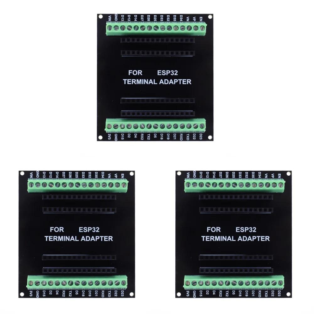 1-5PCS ESP32 Expansion Board For ESP32 WiFi Bluetooth-compatible Development Board NodeMCU-32S Lua 38Pin GPIO Expansion Board