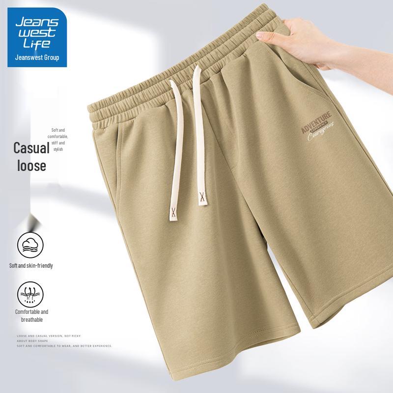 JEANSWEST LIFE Men s 2025 Summer Casual Mid-Length Shorts 3XL