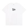 Flag Logo White M SS CT TEE FLAG LOGO MID WHI 261 [New Era] Short-Sleeve T-Shirt
