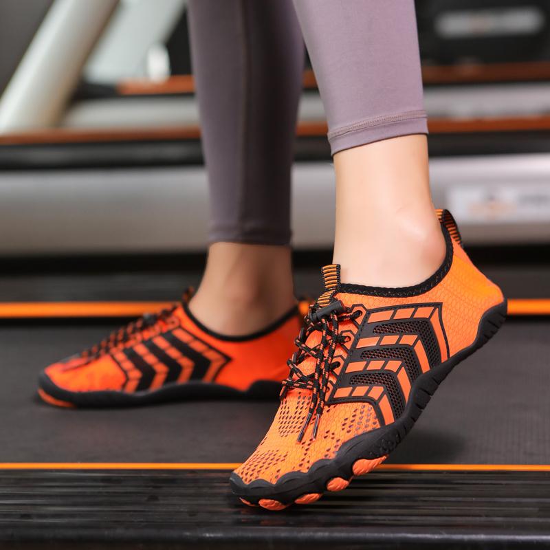 Fashion High Quality Trail Running Barefoot Shoes Wide Toe Box Barefoot Sports Cross Trainers Zero Drop Shoes Runner Walking Sneakers