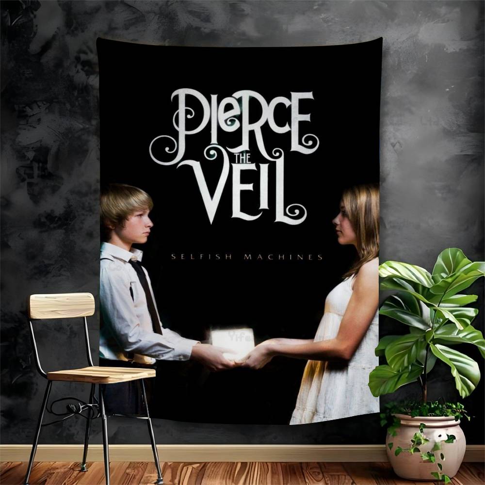 

Ppierce TheVeil Band Classic Movie Chart Tapestry Home Decoration Hippie Bohemian Decoration Divination Wall Hanging Decor 74x94cm(29x37in)