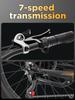 PULUMA PE86 Electric Bicycle 26*3.0 Fat Tire 48V20AH Battery 2000W Motor 50KM/H Torque Sensor Electric Bike Throttle Ebike VTT