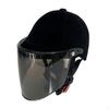 Casco da equitazione in velluto a copertura totale per cavalli, con cinturino regolabile, per cavalieri, fantini,
