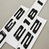 3D ABS Car Letters Rear Trunk Badge Logo 218i 220i 230i Sticker Emblem Decals For BMW F22 F23 218i 220i 225i 230i Tail Marking