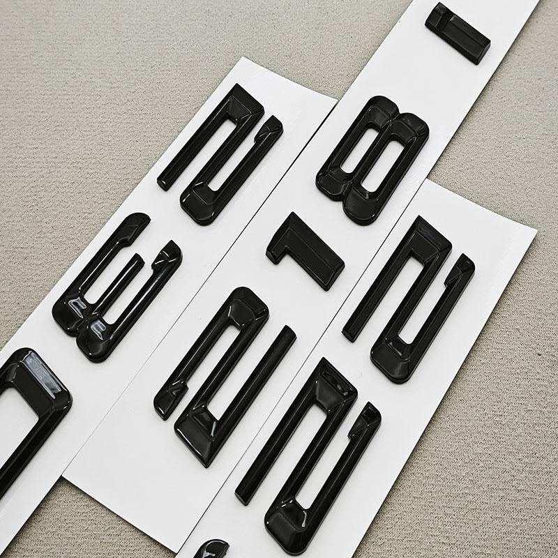 3D ABS Car Letters Rear Trunk Badge Logo 218i 220i 230i Sticker Emblem Decals For BMW F22 F23 218i 220i 225i 230i Tail Marking