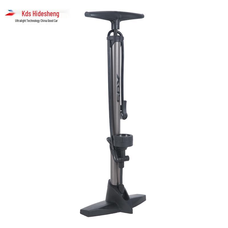 High-Pressure Electric Portable Bike Pump with Air Gauge