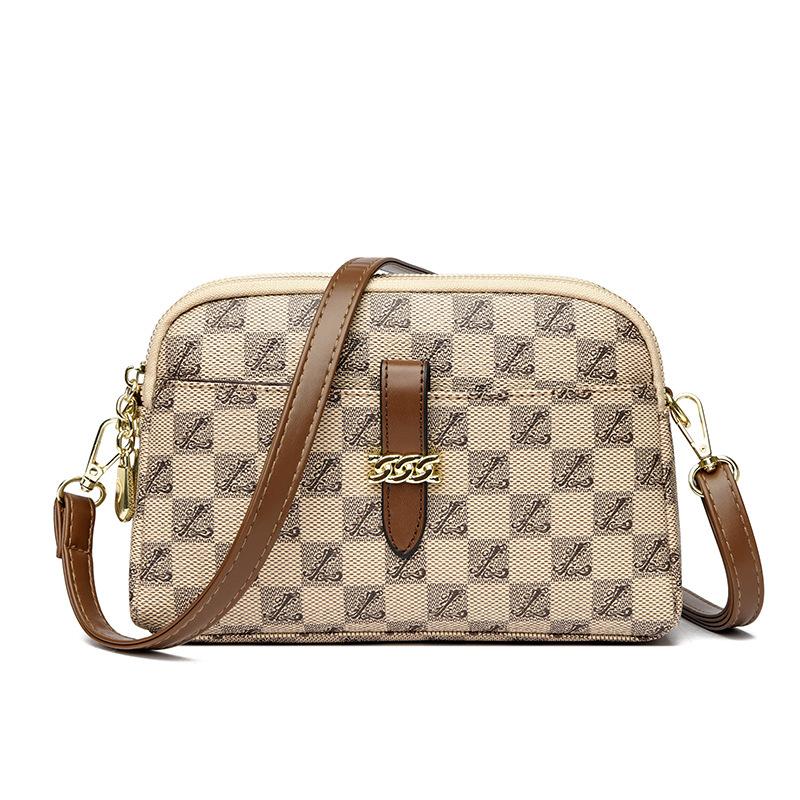 Fashionable and Retro Middle-aged Mother Bag A Small Crossbody Bag for Women