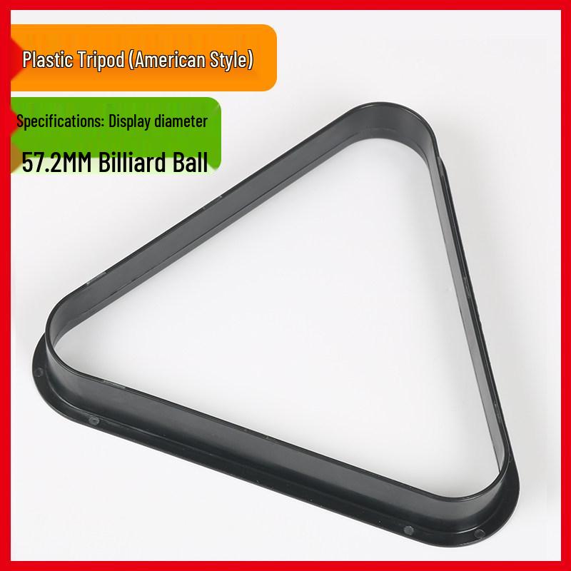 Nine-Ball Billiard Triangle Rack for Billiard Tables