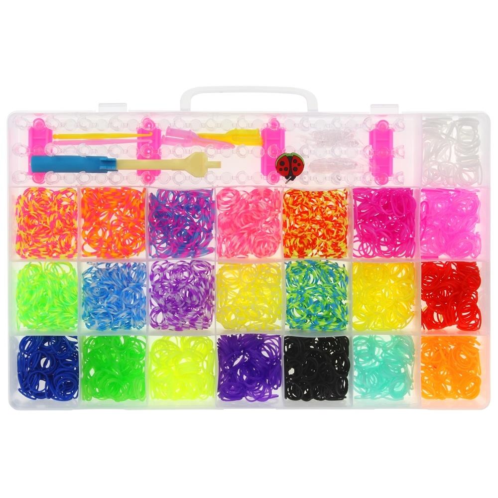 Elastic Bands for Making Jewelry Bracelets Loom Bands Loom Set XXL