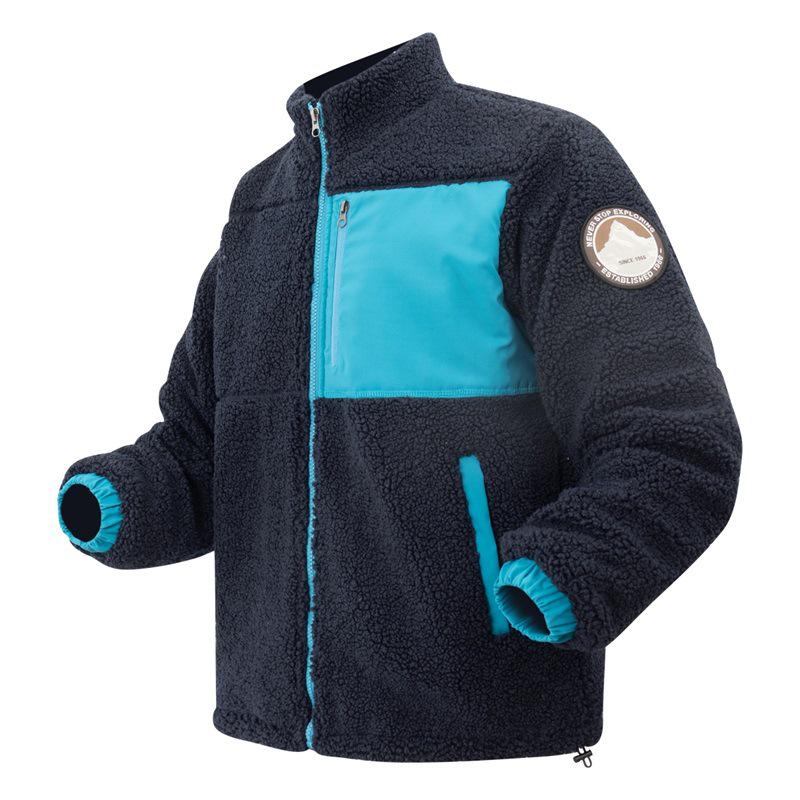 Men's 2024 Winter Windproof Lambskin Fleece Coat