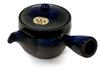 Hisamura Touki Blue Banko Round Net Teapot with Thousand Stripes and Sea Cucumber 7464 (Hisamuratouki) Teapot, 370ml, Ware, Design,