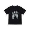 IELGY T-shirt Stile Hong Kong da Uomo a Manica Corta Estiva Larga Casual Stile Coreano di Tendenza Selvaggia Hip-hop Top Abbigliamento a Manica a Cinque Punti