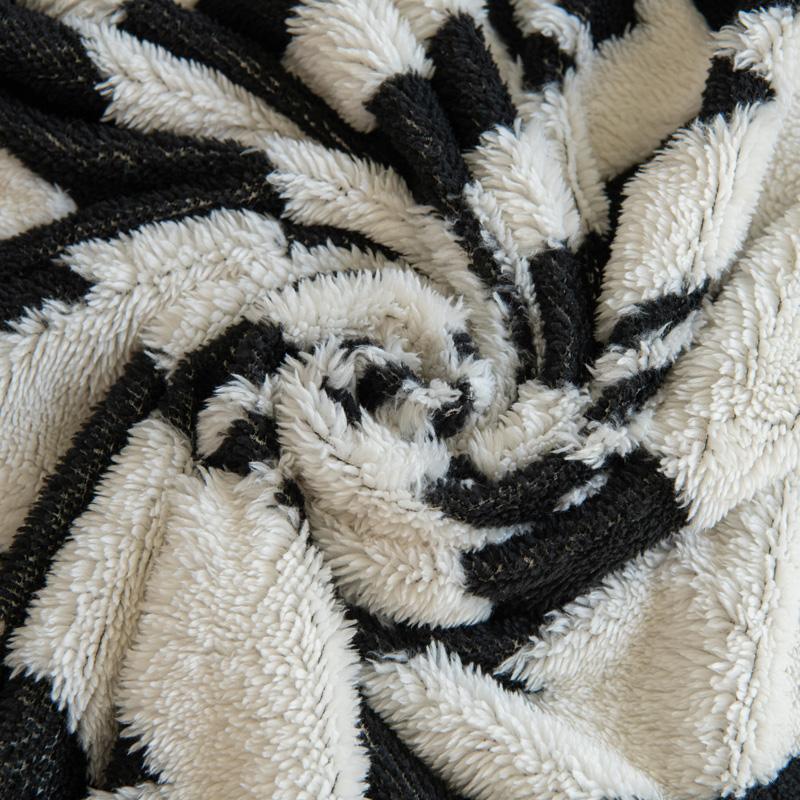 1PC-Serviette de Canapé Carrée Bicolore, Tissu Housse de Protection pour Canapé Automne et Hiver, Couverture Intégrale, Serviette de Canapé Shu Mianrong