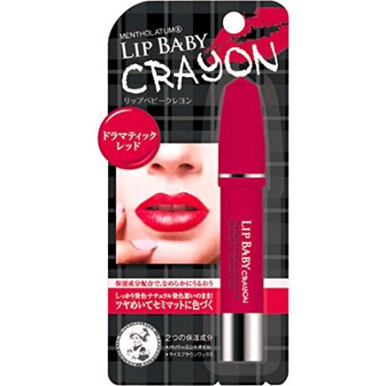 

Mentholatum Lip Baby Crayon Драматический красный 3 г