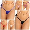 Intimo da donna con mini perizoma in rete trasparente con mini T-Back e perizoma