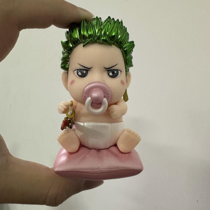 

One Piece Зоро Гальванизированная Соска и Украшение для Автомобиля Аниме Экшн-фигурка