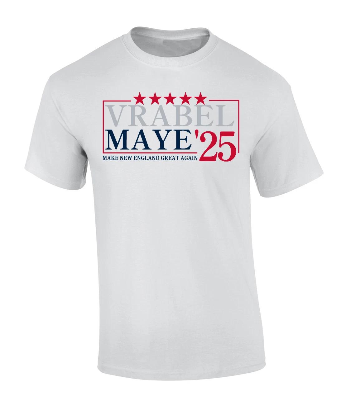 Trenz Shirt Company Vrabel Maye 2025 Make New England Great Again Short Sleeve S