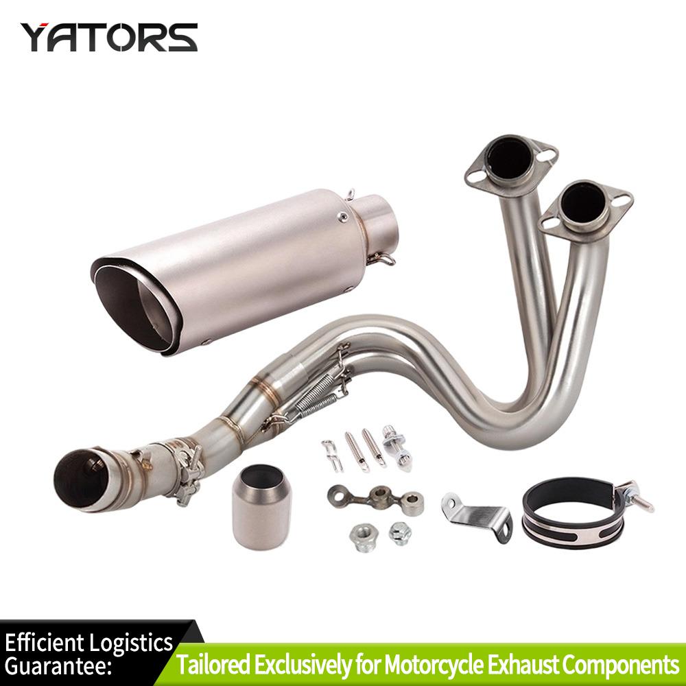 Exhaust Systems For Kawasaki Ninja 650 Z650 2012-2023 Full System Exhaust Muffler Header Pipe Exhausts Pipes