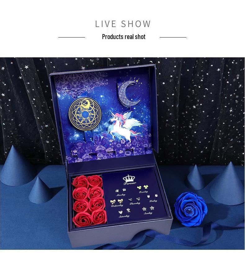 S925 Silber Ohrstecker Geschenkset für Sie - Perfekt für Weihnachten, Geburtstag oder einen besonderen Anlass