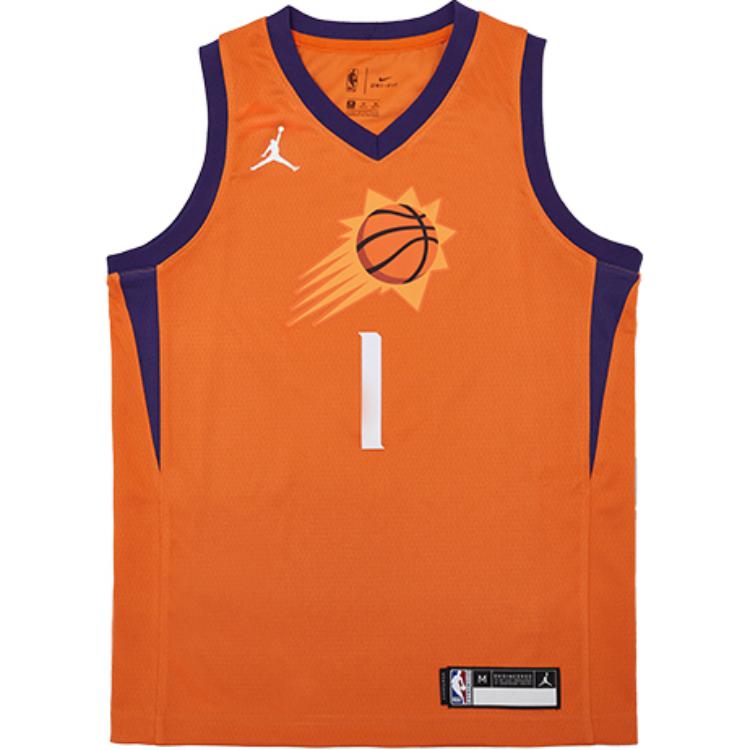 

Nike X NBA Юношеская Джерси для баскетбола Devin Booker Phoenix Suns Быстросохнущая Дышащая Детские джерси Оранжевая 3Y2B7BXAP-SUNDB M