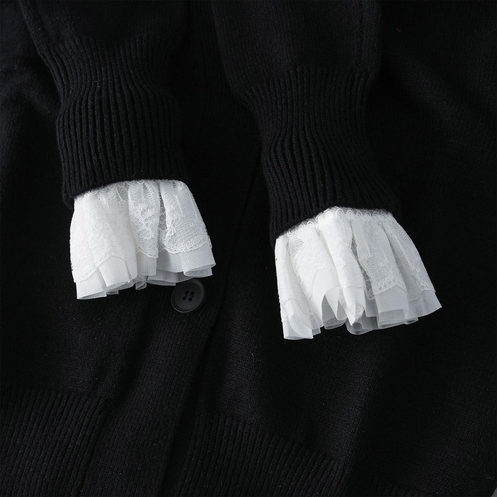 Dames Polsmanchetten Afneembare Eenvoudige Manchetten Winter Herfst Shirts Trui Sweatshirt Elegante Parel Kant Polsaccessoires