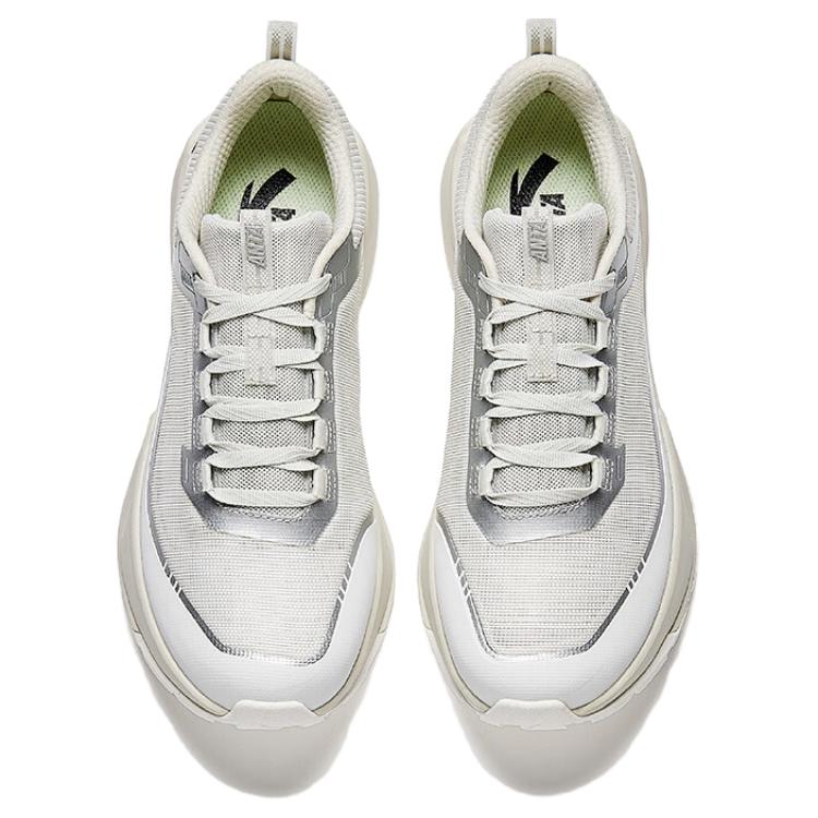 Anta Comfortable Versatile Non-Slip Wear-Resistant Low-Top Casual Shoes Men sneaker Silver 112528869-1