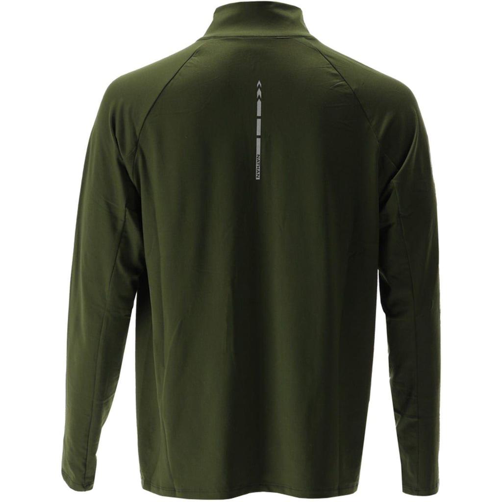 Nathan Mens Tempo Quarter Zip Raglan T-Shirt