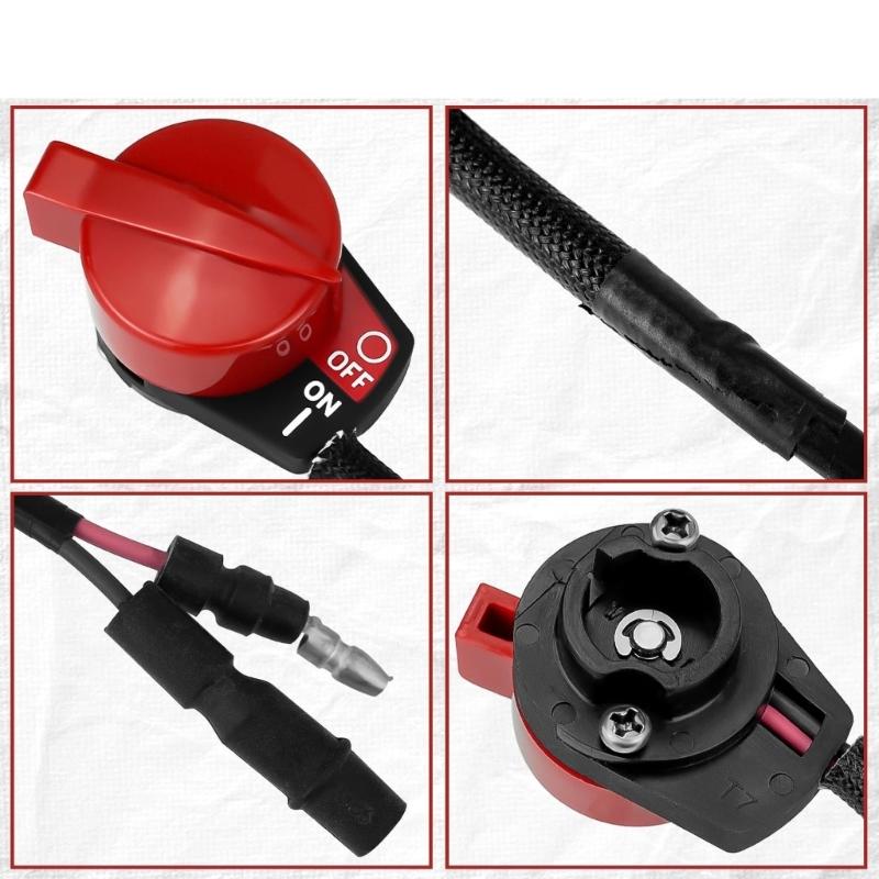 Engine Accessories for GX240 GX270 GX340 GX390 GX240U2 Engine Stop Switches 35120-Z5T-003 Plastic Stop Switches Easy Install