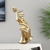 Hand Statues Nordics Hand Holding Rose Figurine Resin Craft Home Decor Abstract Hand Sculpture Creative Modern Living Room Decor