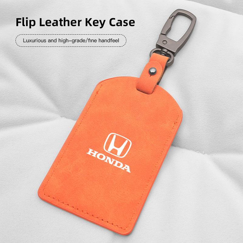 New Leather Car Smart NFC Card Key Cover Case Protector Shell For Honda Civic FIT Accord Prelude CRV 5th City CRZ CRX Jazz HRV TO0