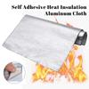 SelfAdhesive Fiberglass Aluminum Foil Paper Insulation Cloth Adhesive-Backed Aluminum Foil Tape High Temperature Resistant Cloth