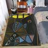 Abstract Geometric Art Carpet suitable as a non-slip mat for the living room or bedroom sofa