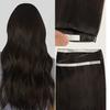 [NEW] Full Shine 50G One Piece Invisible Genius Hair Extensions Tape-In Real Human Hair Remy Skin Weft Thick Ends For Women