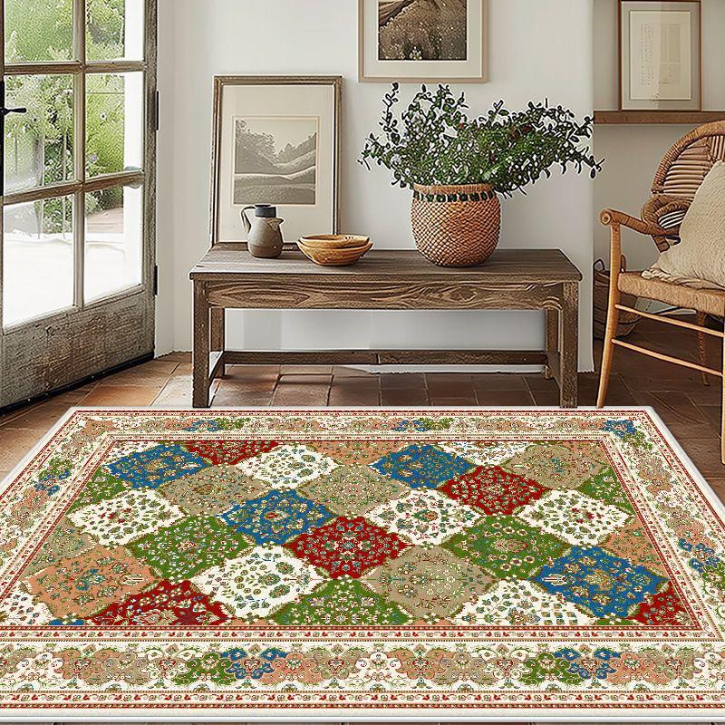 Morocco Large Living Room Rugs Home Decoration Luxury Geometric Bedroom Carpet Outdoor Balcony Non-slip Washable Floor Mat Bath