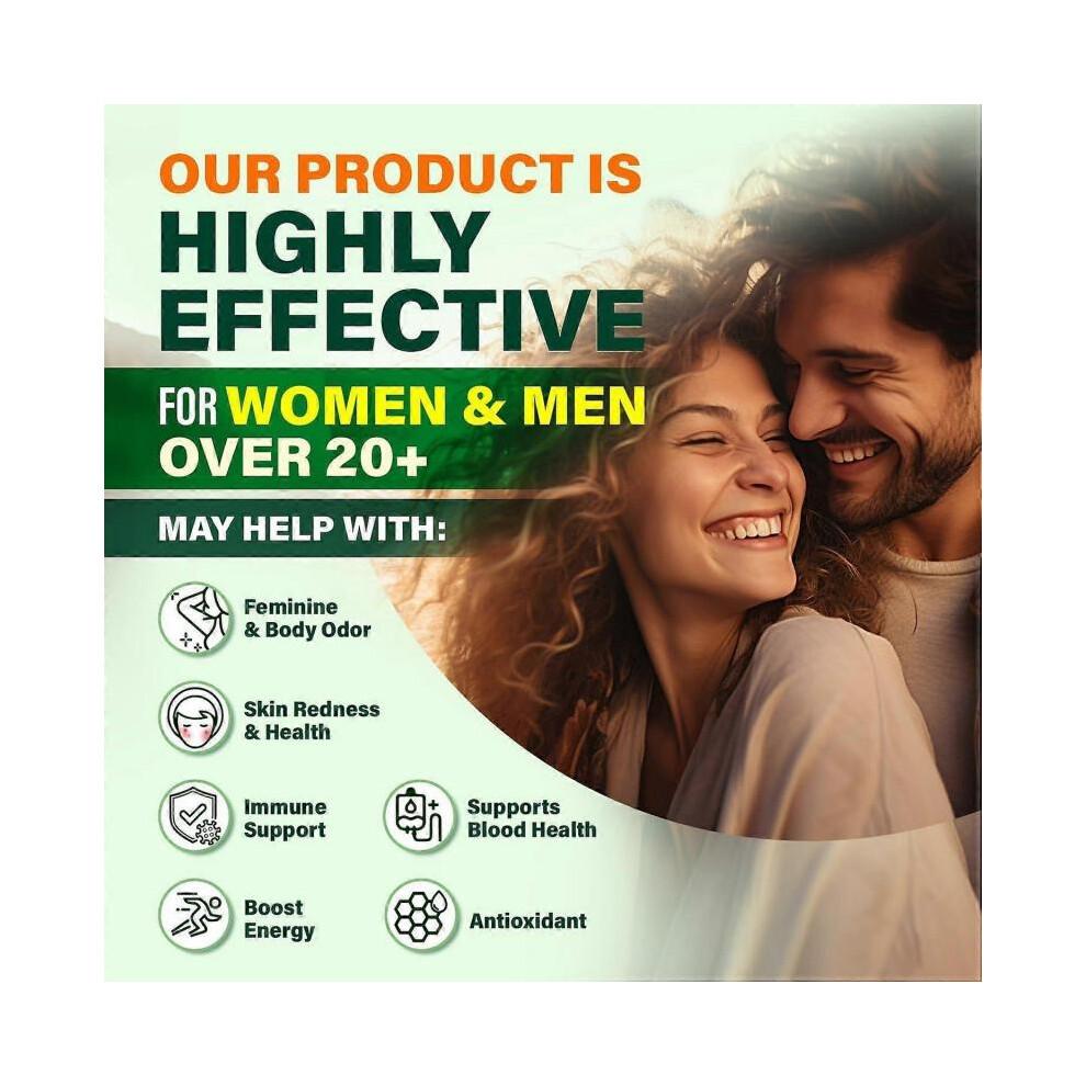 Benevolent Chlorophyll Liquid Drops Organic Chlorophyll Drops for Detox & Beschrijving