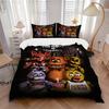 Fnaf Horror Bedding 3 Piece Set Hd Print Duvet Cover Pillowcases For Teens Adult Bedroom Decoration Christmas Gift C9211952