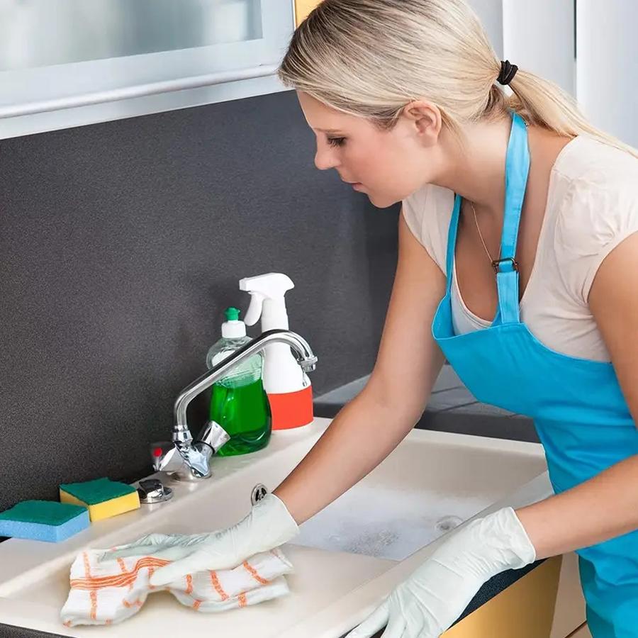 Kitchen cleaning cloths, highly absorbent, easy to wash, 5/10/12 sheets per pack, suitable for household dishwashing and table cleaning.Random color