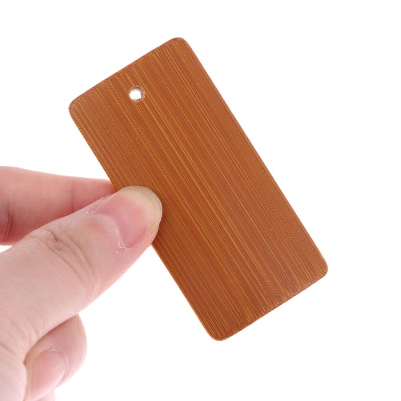10/20Pcs Unfinished Wood Tags Natural Bamboo Blanks Tags Square Tag For Diy Craft Bookmarks Hanging Tags Party Gifts