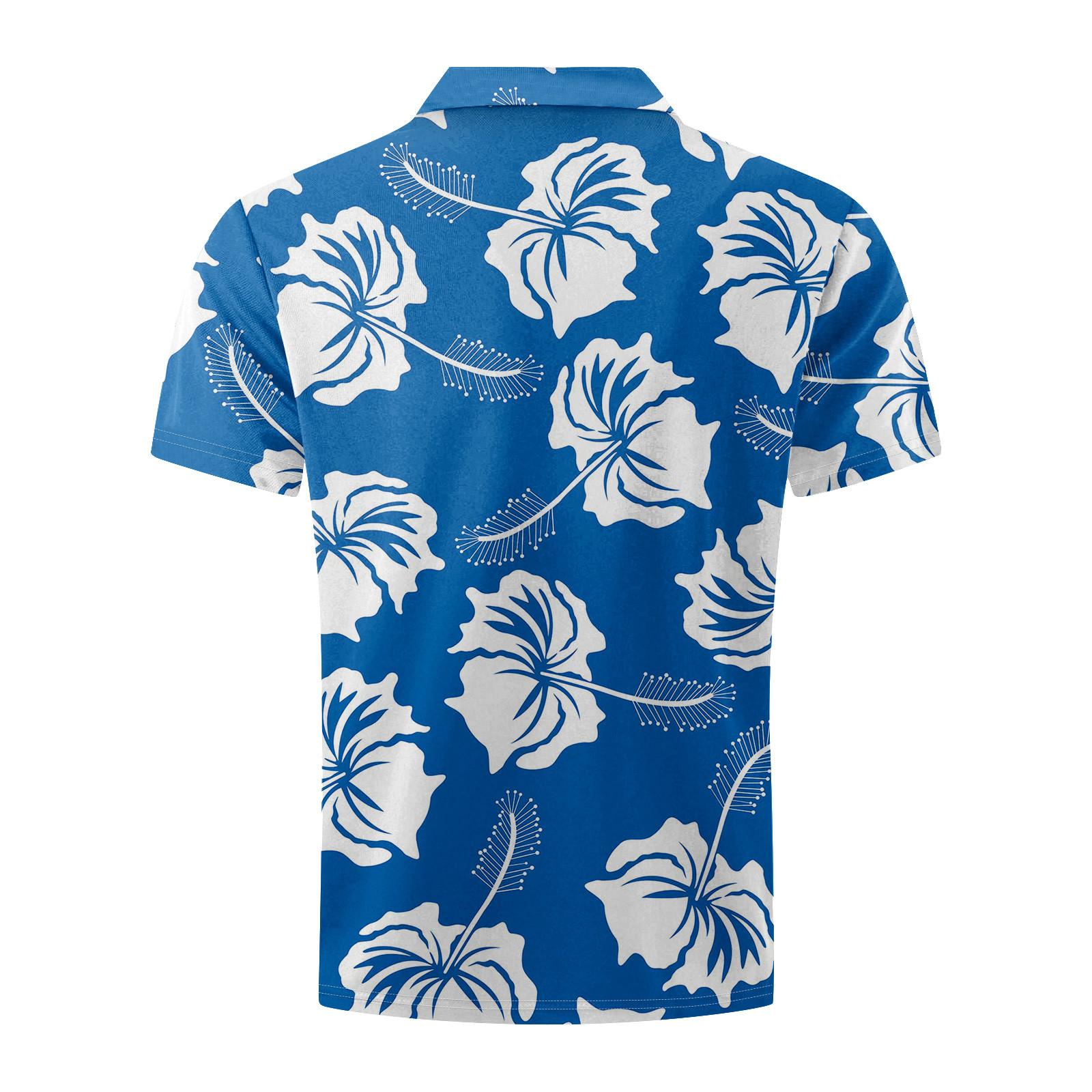 Мужская летняя дышащая рубашка с короткими рукавами и культурой отдыха XL — фото 5