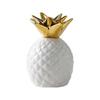 Ceramic Ceramic Pineapple Piggy Bank Golden Beans Container Gilding Savings Money Tank Nordic Style Desk Decor Money Jar