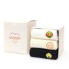 SNOOZY Embroidered Socks Gift Package 3 Sets T05