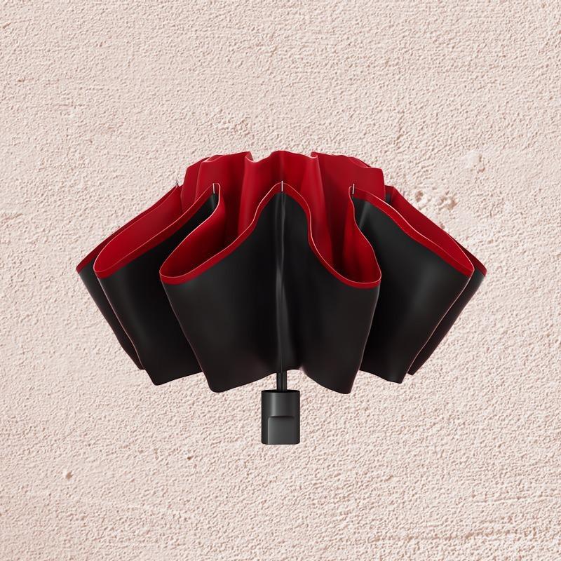 Automated 24-Bone Folding Umbrella, High-Grade Men's Dual-Use for Sun and Rain