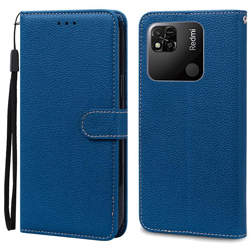 For Redmi 10A Case Wallet Coque For Xiaomi Redmi 10A Case Silicone TPU Leather Wallet Flip Case For Redmi 10A Fundas Coque Shell