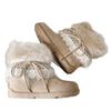 Fashion tribe Icelandic snow boots children autumn and winter new velvet platform Spice Girls wind tube cotton shoes