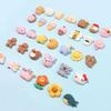 10Pcs Frosted Resin Accessories Simulate Cartoon Cream Glue Rainbow Cloud Phone Case Accessories Popular Diy Trinkets Luck Bag