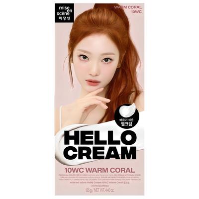 Mise-en-scène Hello Dyeing Cream, Warm Coral, 1 Piece